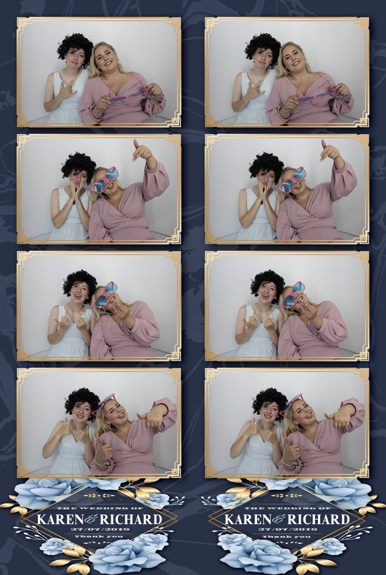 Richard & Karen's Wedding Reception | View more photos from the event at gallery.myphotoboothexperience.co.uk/u/MyPhotoBoothExperienceLtd/Richard-Karens-Wedding-Reception